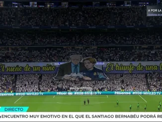 Emotivo homenaje y tifo especial para Dani Carvajal en su despedida del Real Madrid