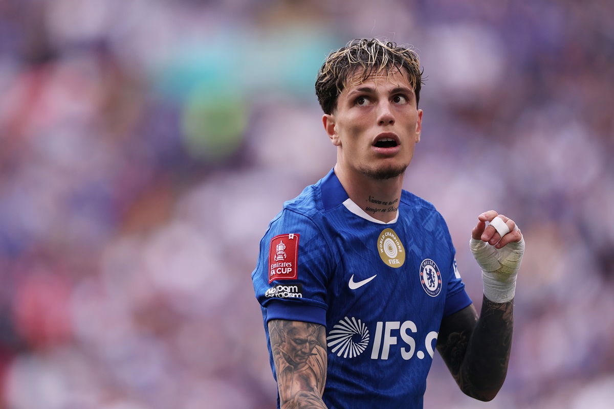 Garnacho fue borrado de Chelsea para el partido ante Nottingham Forest