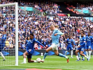 Haaland sigue sin poder marcar en finales con el City