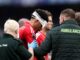 El emblema del Forest solo duró 15 minutos en cancha. Gibbs-White salió por un golpe en la cabeza y preocupó a Nottingham Forest