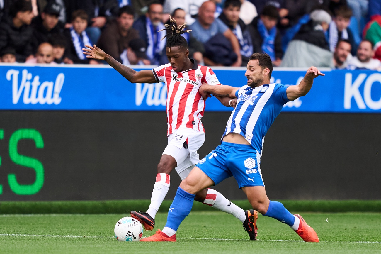 Athletic complicó a Alavés con remontada y vuelta al gol de Nico Williams