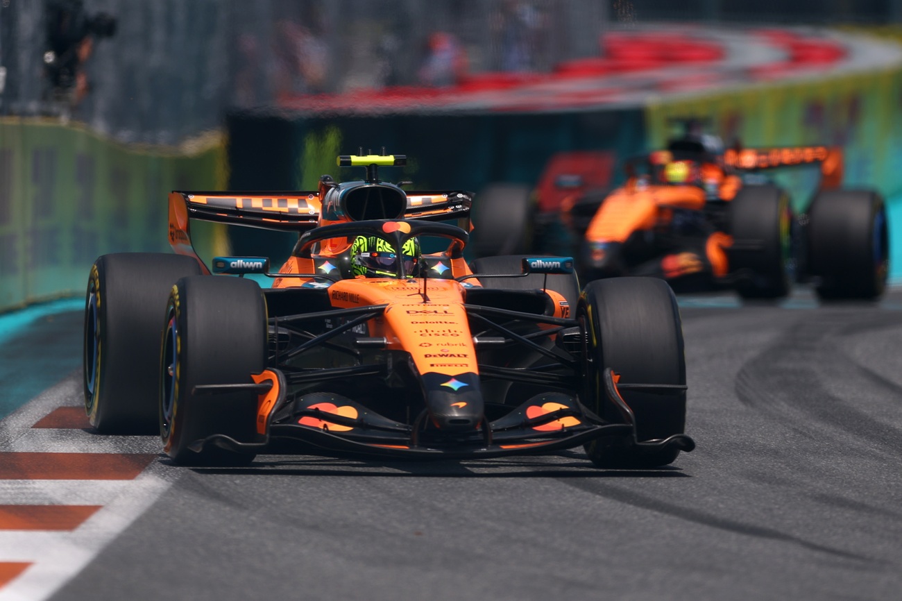 Lando Norris frenó el monólogo de Mercedes con su triunfo en la Sprint del GP Miami