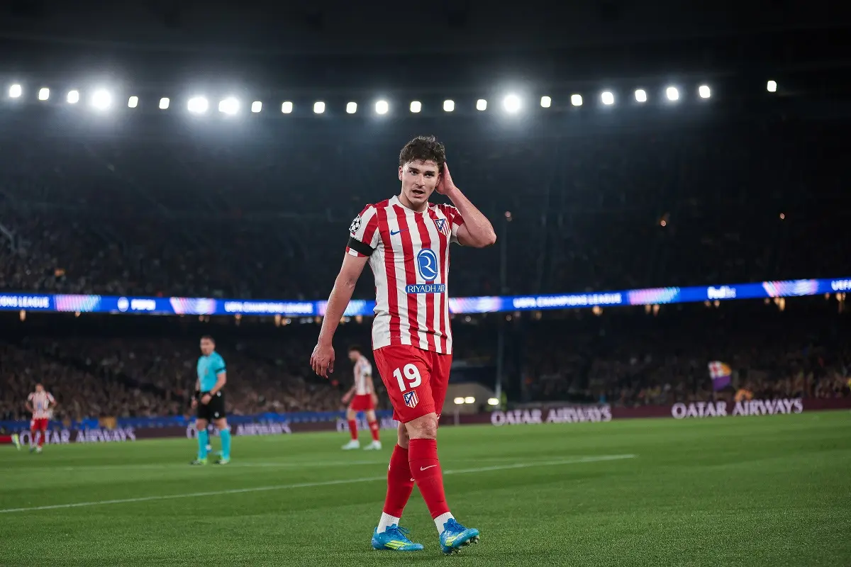 Julián Álvarez no renovaría con el Atlético de Madrid: Barcelona, PSG y Arsenal, interesados