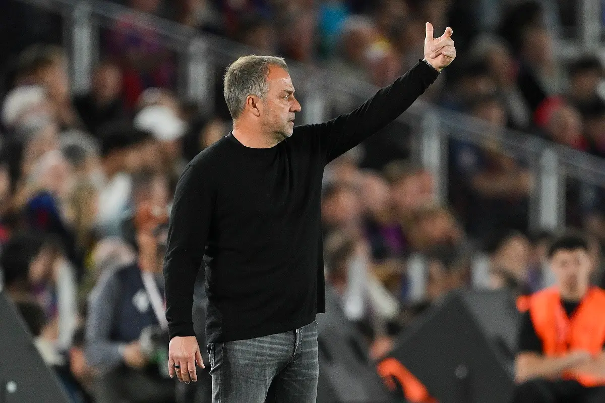 Hansi Flick: "Que Lewandowski se aleje es bueno para él y para el Barcelona"