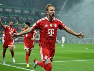 Harry Kane metió un hat-trick en la final de Copa de Alemania. Bayern Múnich le ganó a Stuttgart y es campeón de la DFB Pokal