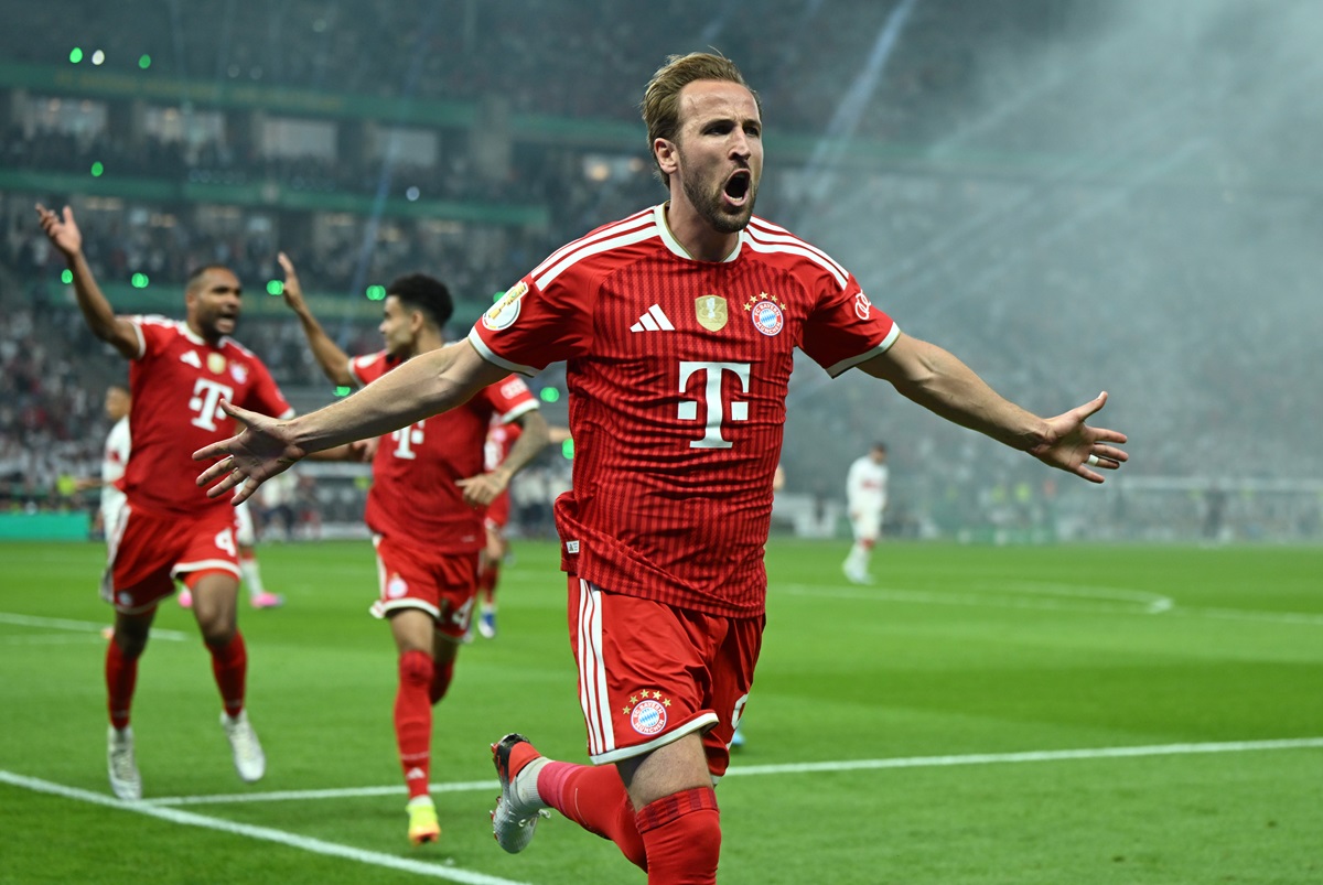 Harry Kane metió un hat-trick en la final de Copa de Alemania. Bayern Múnich le ganó a Stuttgart y es campeón de la DFB Pokal