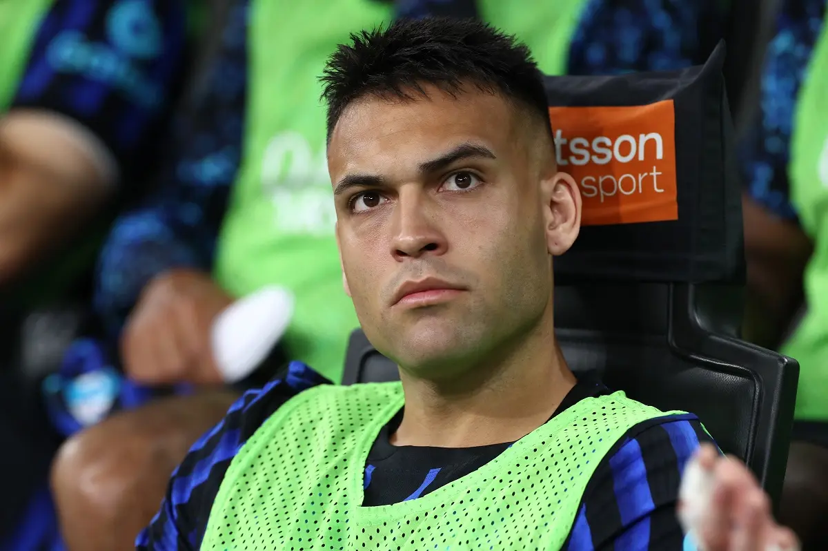 Lautaro Martínez entró en la gran noche del Inter y volvió a jugar tras un mes de ausencias