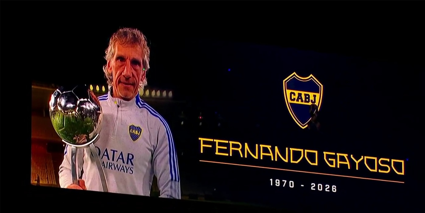 Emotivo homenaje para Fernando Gayoso en La Bombonera