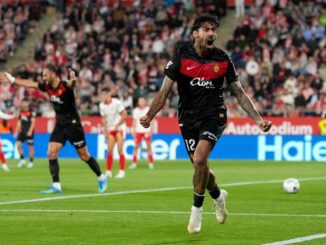 Los Bermellones ganaron en Catalunya por 1 a 0 con gol de Samu Costa. Mallorca le ganó y complicó a Girona en la lucha por el descenso