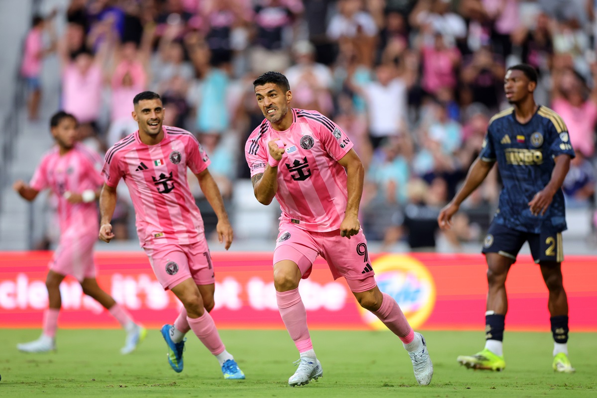 Las Garzas tuvieron un domingo fantástico por MLS. Inter Miami le ganó 6 a 4 a Philadelphia con hat-trick de Luis Suárez