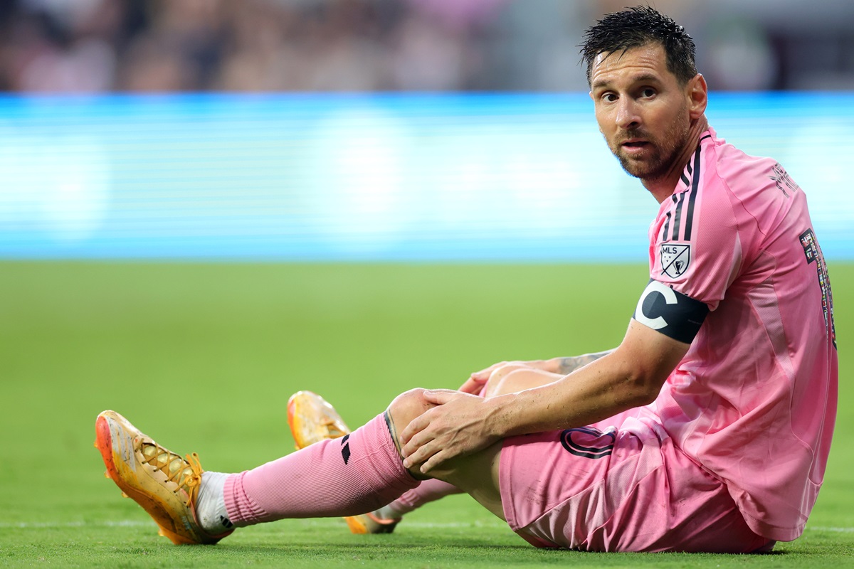 El capitán se iba tocando el posterior de su pierna izquierda. Lionel Messi salió lesionado en Inter Miami y preocupó a todo Argentina
