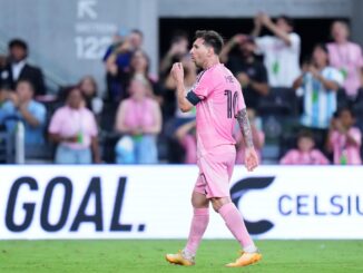 Las Garazas ganaban y la hinchada exigía más con su cantico. Allí, Lionel Messi se indignó cuando en Inter Miami cantaron: "Jugadores..."