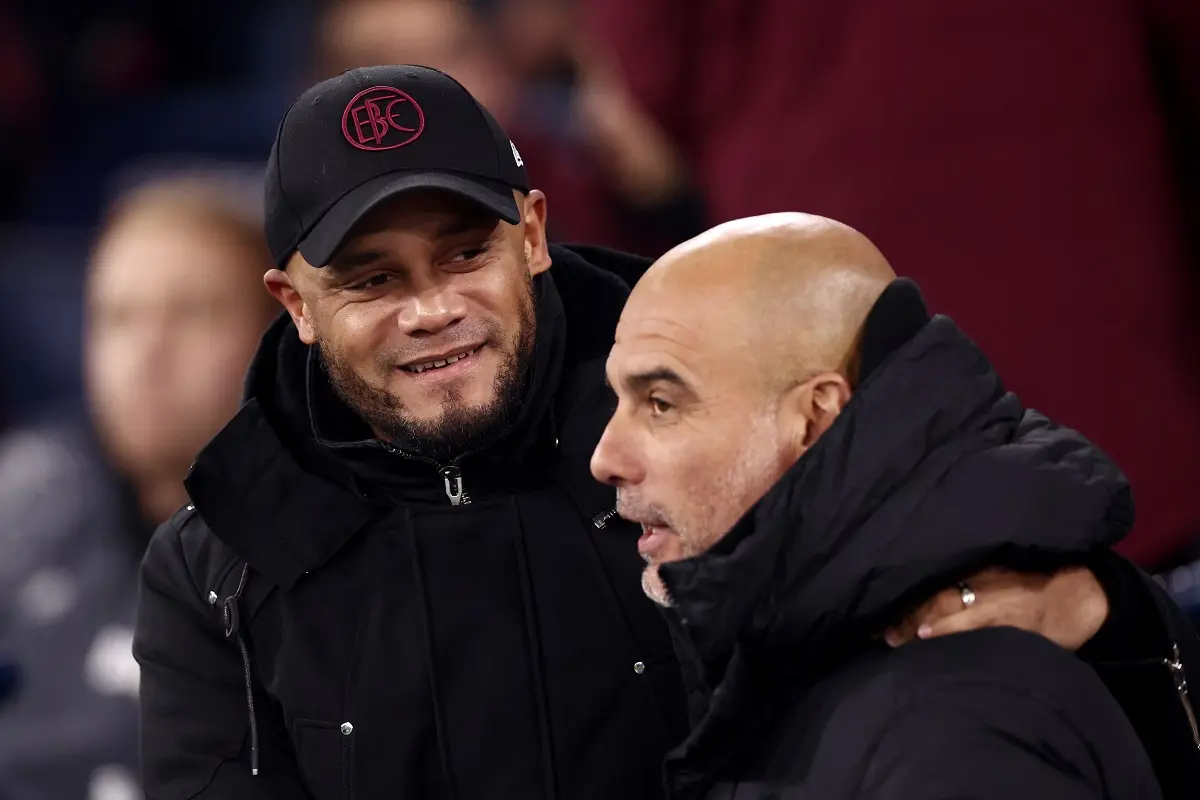 Vincent Kompany elogió a Pep Guardiola tras la salida del City: «Me dio hambre de ser entrenador»