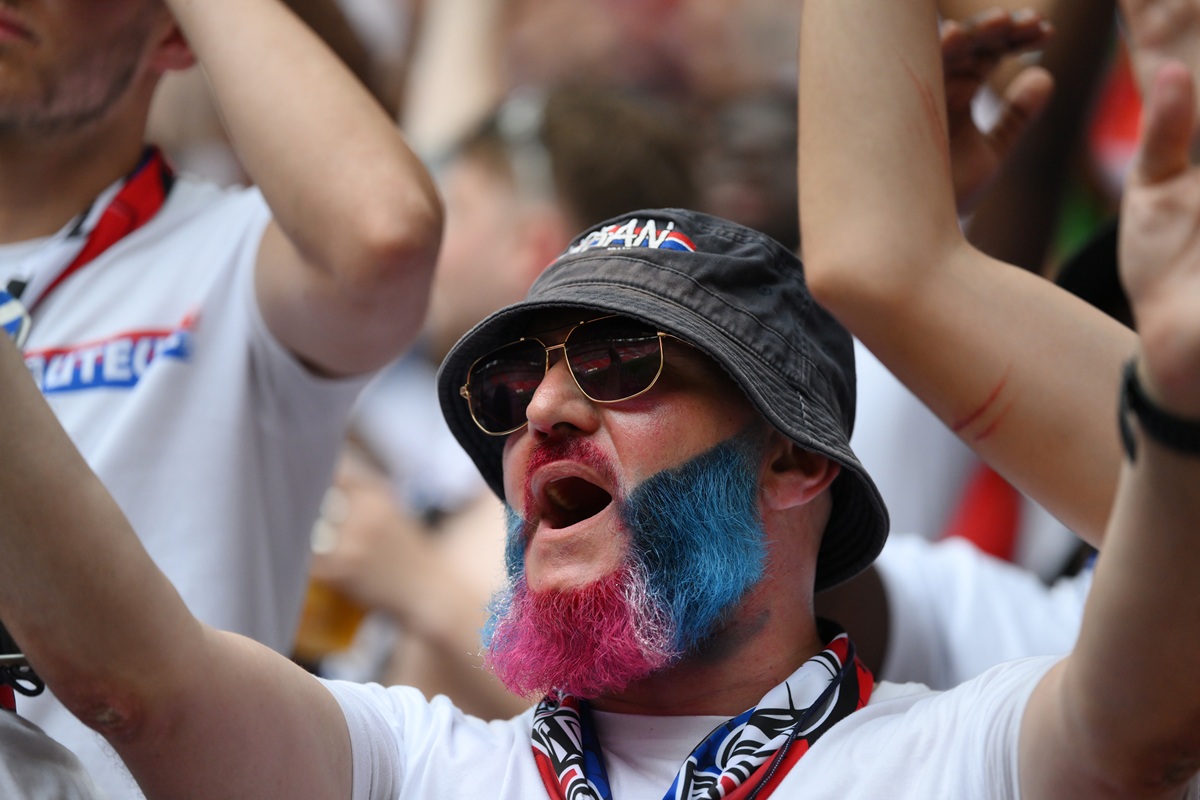 El color de las tribunas en la final de Champions League