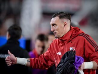 River recibe a Bragantino con la vuelta de Armani en el Estadio Monumental, y recibió la ovación del público Millonario.
