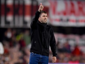 El entrenador de River explotó en el partido ante Rosario Central. Coudet enojado por la lesión de Driussi: "¿No van a llamar al VAR?"