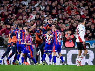 Rodrigo Auzmendi abrió la cuenta en el Monumental para San Lorenzo