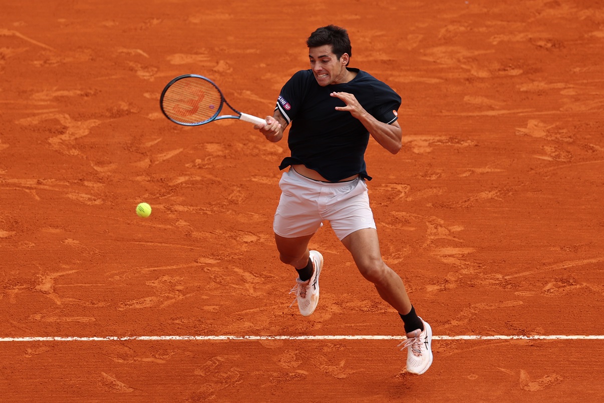 Cristian Garín le ganó a Juanma Cerúndolo en el ATP 1000 de Roma