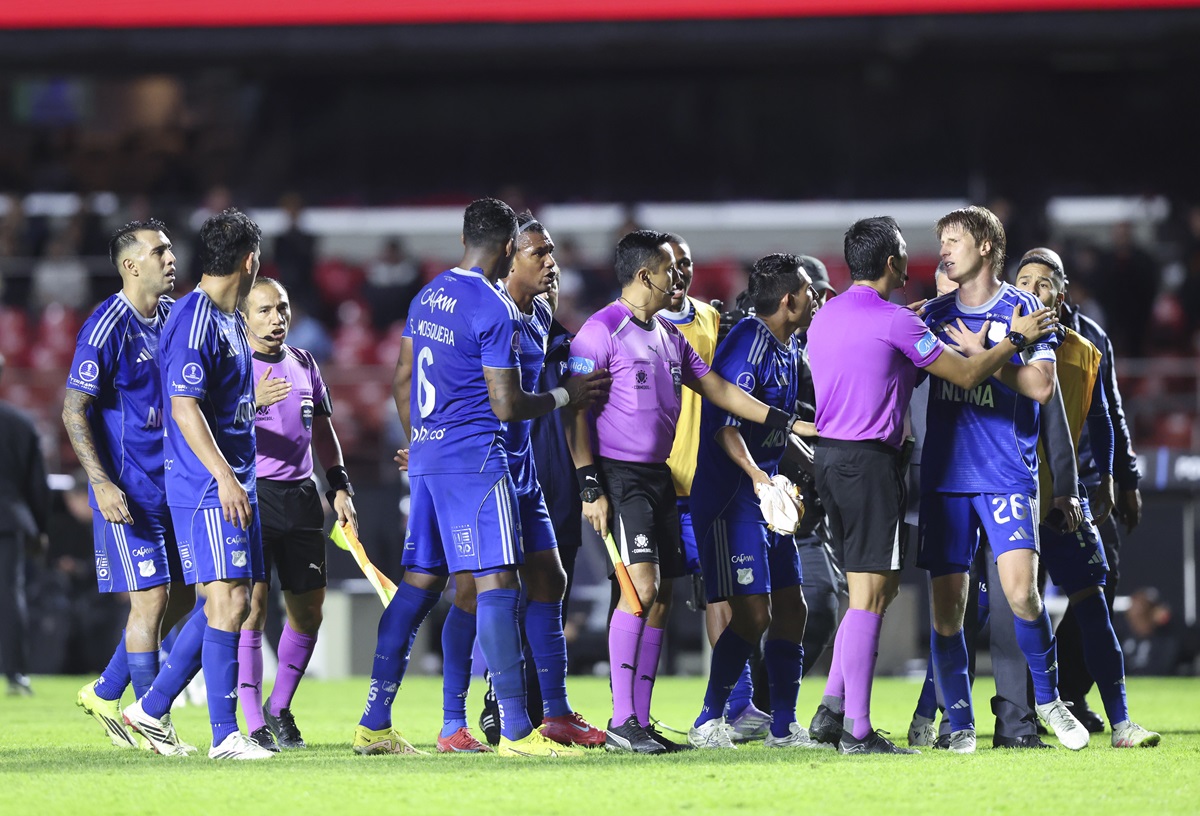 Kevin Ortega privó a los colombianos del triunfo en la última. San Pablo empató con Millonarios en un bochornoso final de Copa Sudamericana