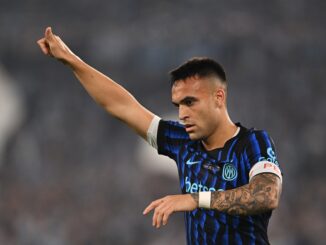 Gol de Lautaro Martínez en la final de Copa Italia