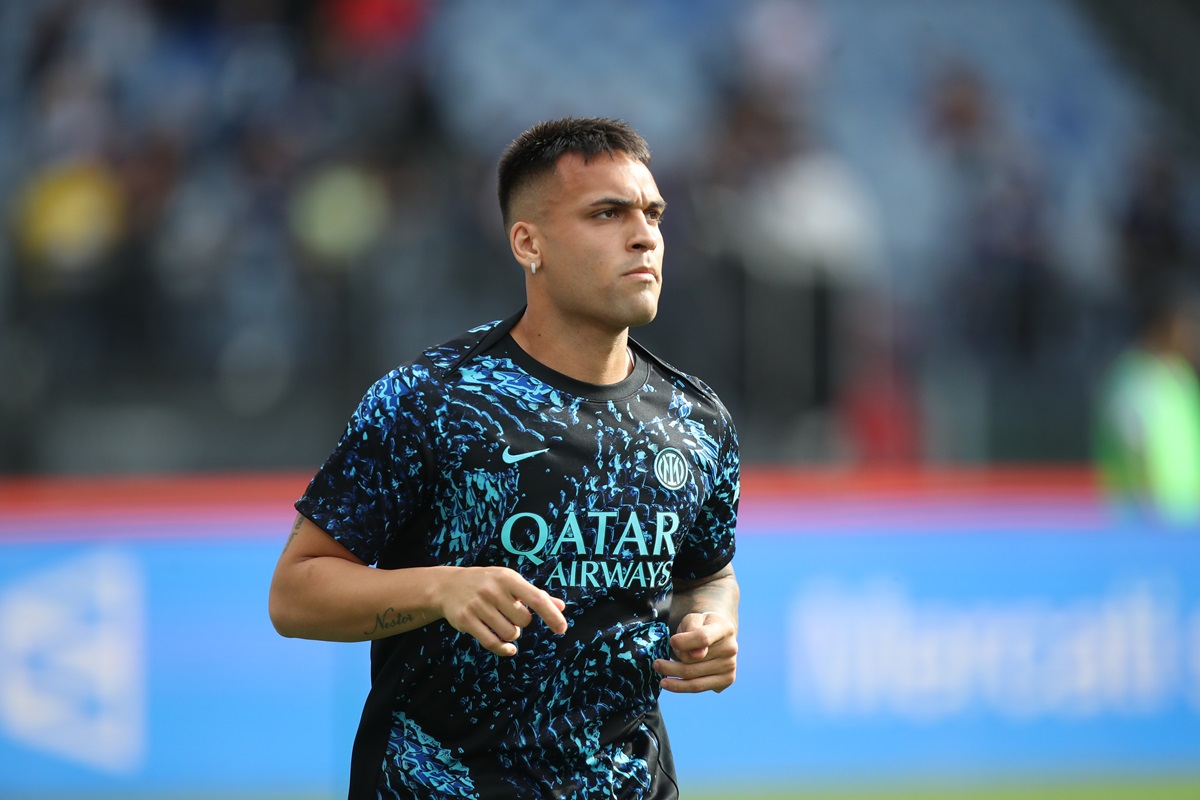 Lautaro Martínez es titular con Inter ante Bologna