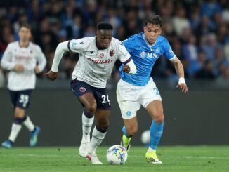 Gran 3 a 2 de Bologna sobre Napoli por Serie A