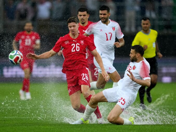 Gran victoria de Suiza ante Jordania en la preparación de ambos para el Mundial