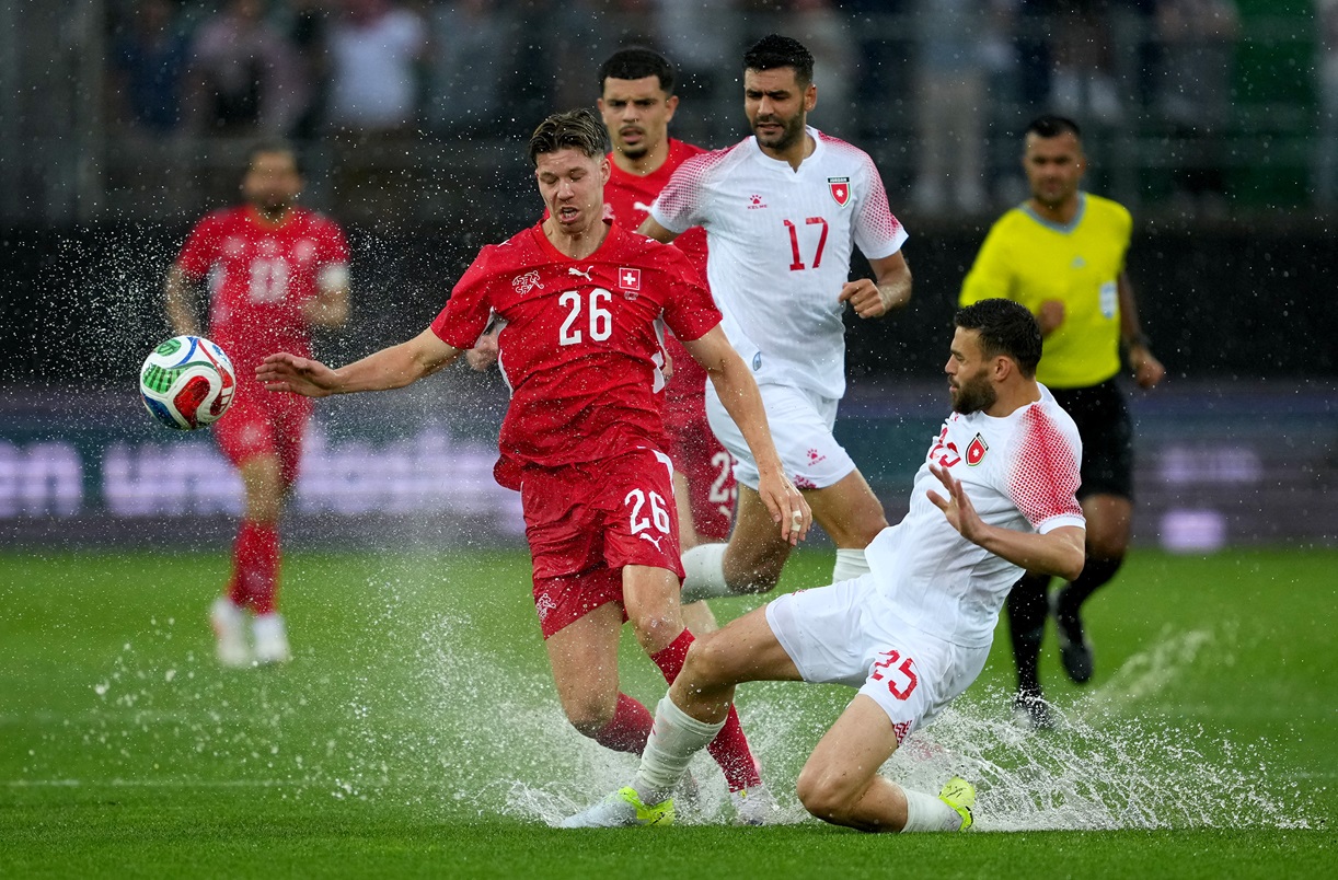 Gran victoria de Suiza ante Jordania en la preparación de ambos para el Mundial