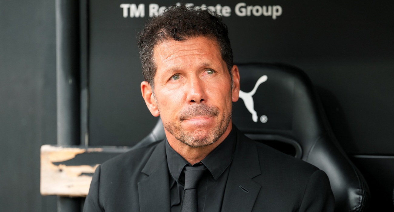 Diego Simeone cumplió 1000 partidos como entrenador profesional