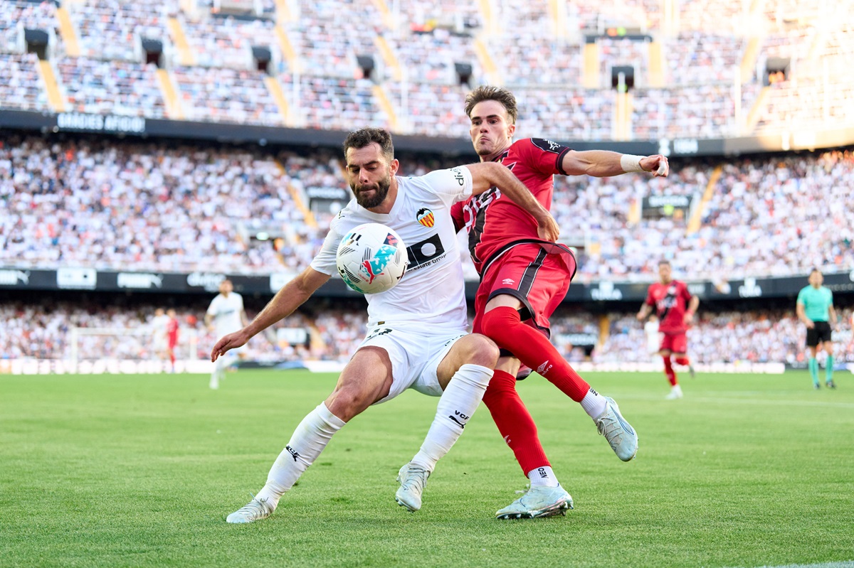 Fue 1 a 1 entre los Chés y los Franjirrojos. Valencia empató con Rayo Vallecano con olor a permanencia