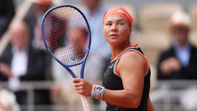La número uno del mundo del ranking WTA cayó en cuartos de final. Diana Shnaider sacudió Roland Garros y eliminó a Sabalenka