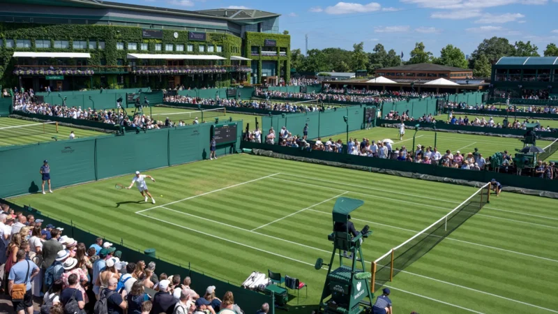 Camilo Ugo Carabelli pasó de ganar a retirarse en Wimbledon