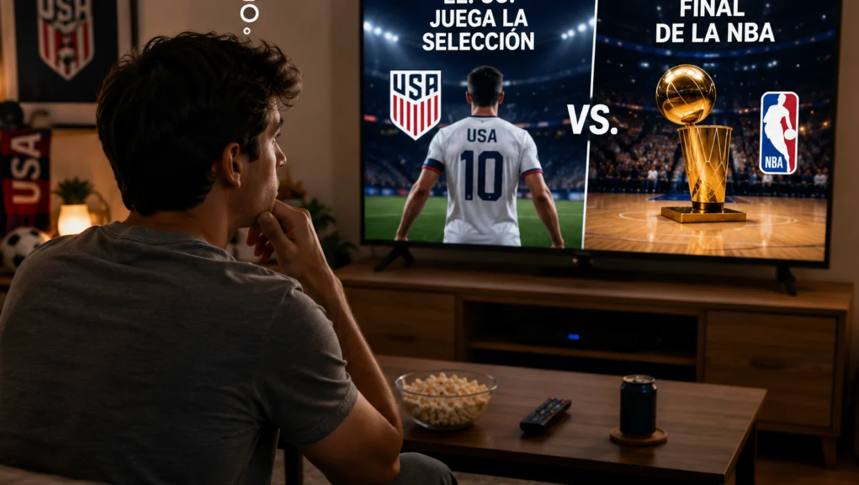 Problema de agenda: el debut de Estados Unidos y la final de la NBA sucederán en simultáneo