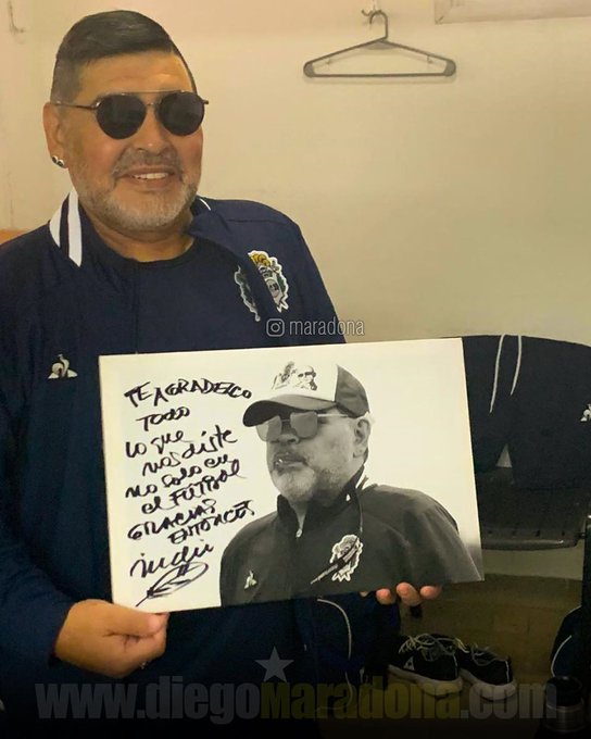 Diego Maradona y el Indio Solari