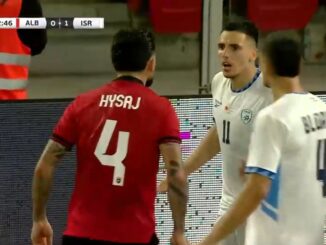 Elseid Hysaj le puso los puntos al atacante del Ajax en Tirana. Polémica y trompadas por el gol de Gloukh en Albania vs Israel