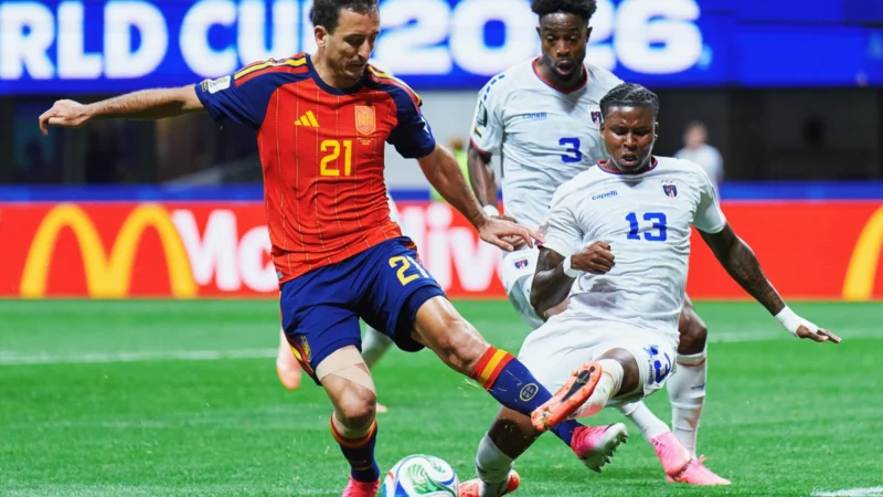 España no pudo ante Cabo Verde que sumó un histórico punto