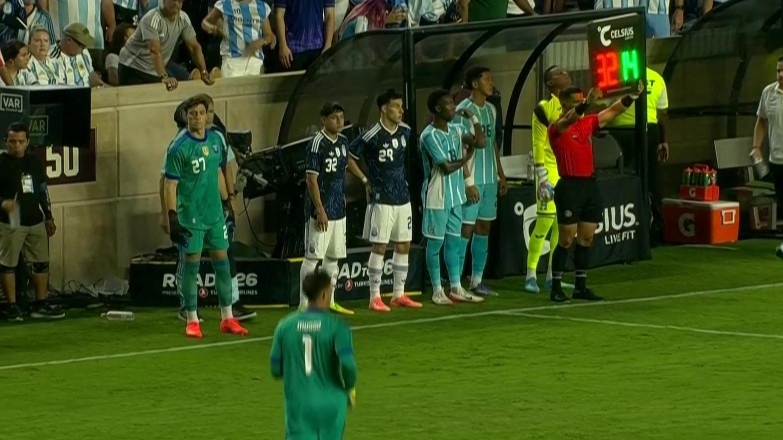 Capaldo, Beltrán y Aranda debutaron con la Selección Argentina