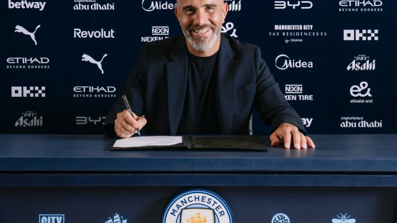 Enzo Maresca presentado en Manchester City: «De vuelta donde pertenece»