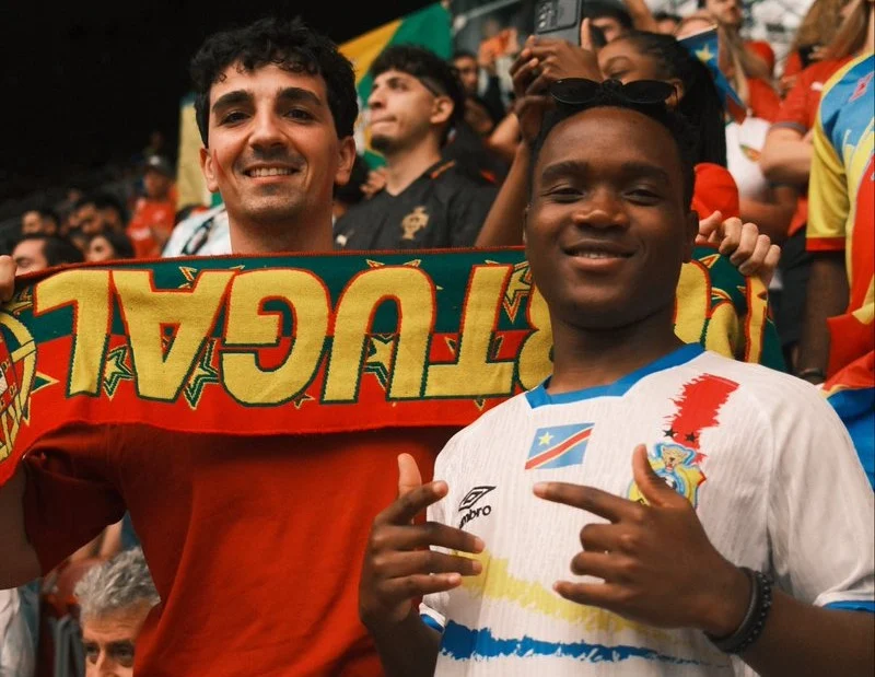 El canto viral de un hincha de RD Congo burlándose de Cristiano Ronaldo