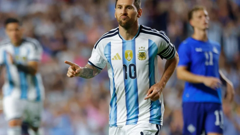 Lionel Messi: «Que la gente no tenga duda de que la Selección Argentina va a dejar todo»