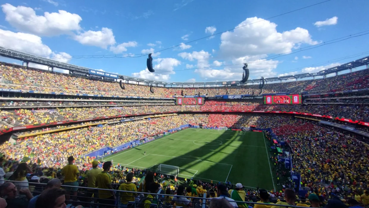 Brasil pintó de amarillo al Metlife: marea brasileña en Nueva Jersey