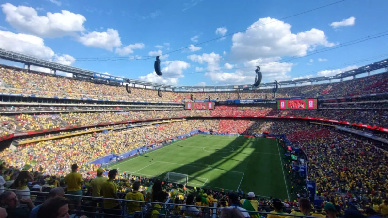 Brasil pintó de amarillo al Metlife: marea brasileña en Nueva Jersey