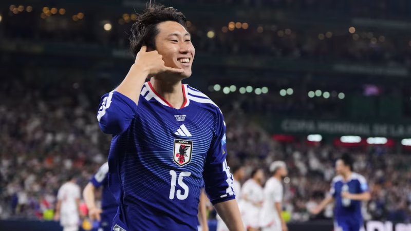 Daichi Kamada puso en ventaja rápidamente a Japón ante Túnez