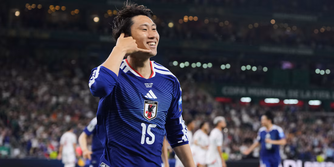 Daichi Kamada puso en ventaja rápidamente a Japón ante Túnez