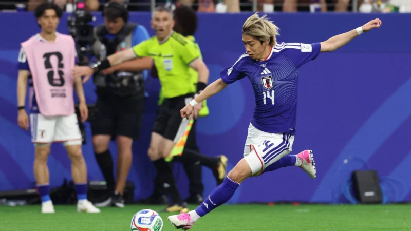 Japón golea a Túnez de la mano de Junya Ito