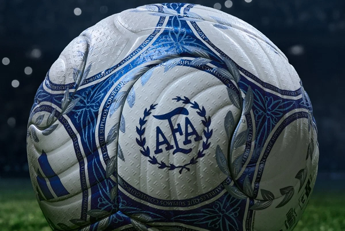 AFA y Adidas presentaron la nueva pelota de la Liga Profesional en Argentina