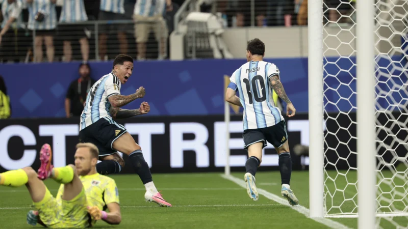 Doblete de Lionel Messi ante Austria para llegar a 18 goles en su cuenta mundialista