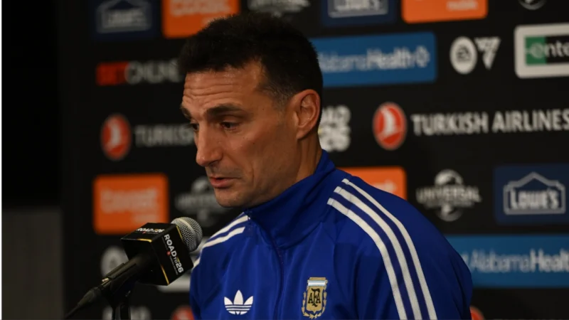 Scaloni sobre los lesionados de Argentina: «La mayoría de los chicos ya tiene el alta»