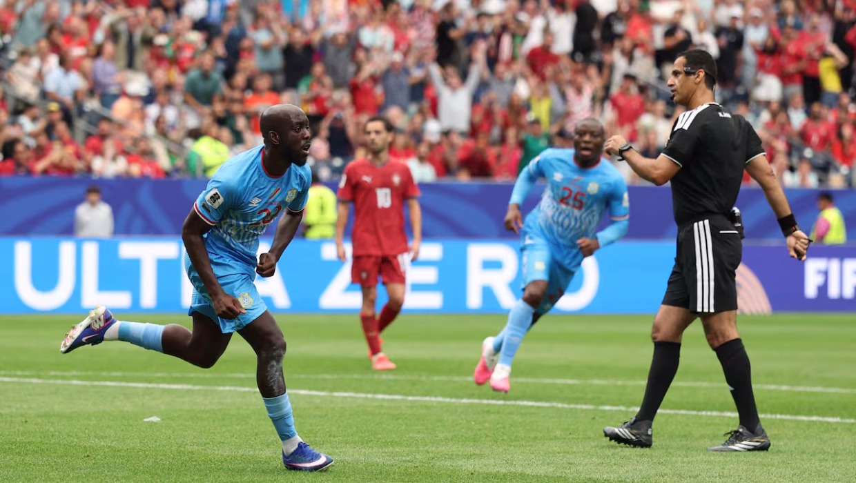 RD Congo consiguió su primer punto mundialista con histórico empate ante Portugal