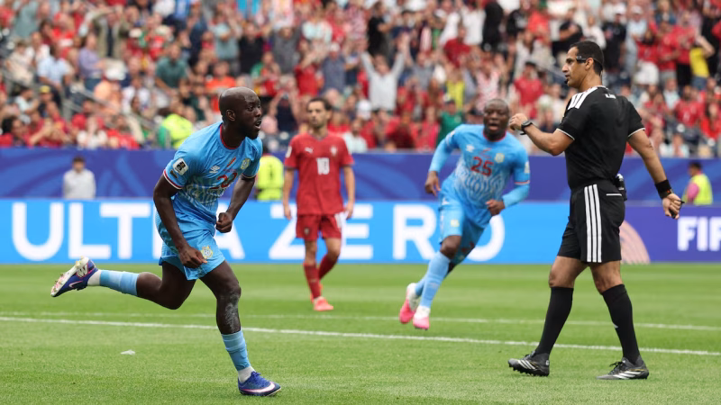 RD Congo consiguió su primer punto mundialista con histórico empate ante Portugal